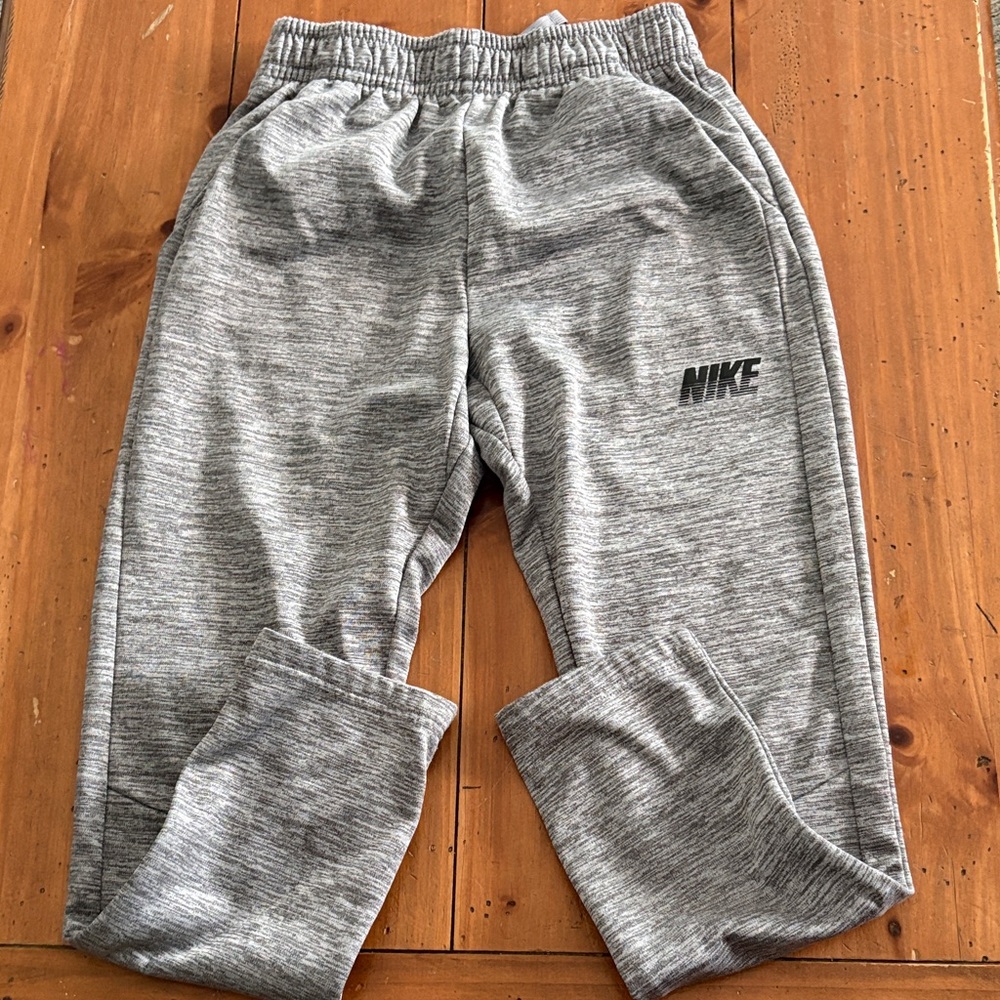 Nike Kids Heather Gray Sweatpants